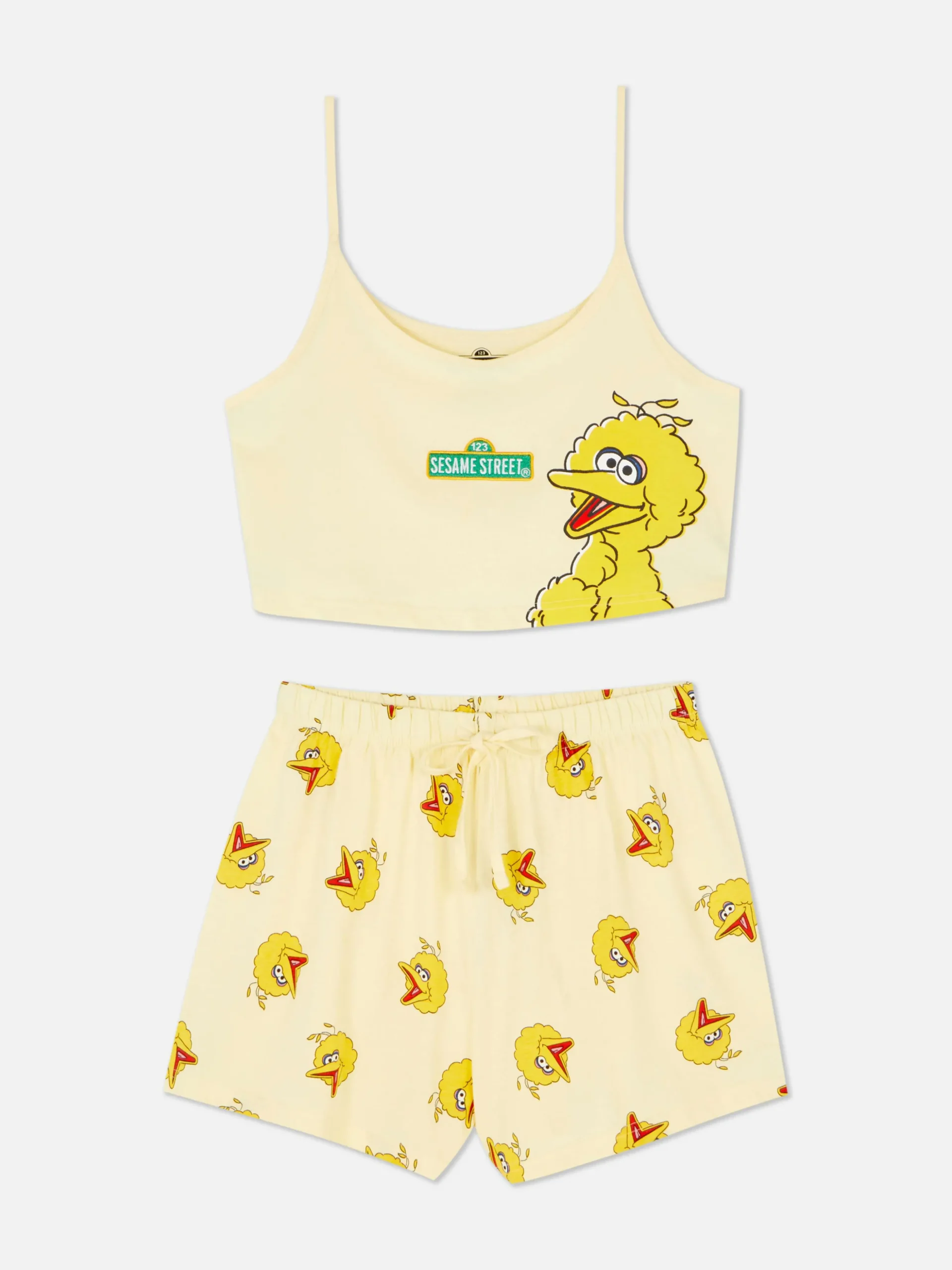 Pijama Corto De Barrio Sésamo