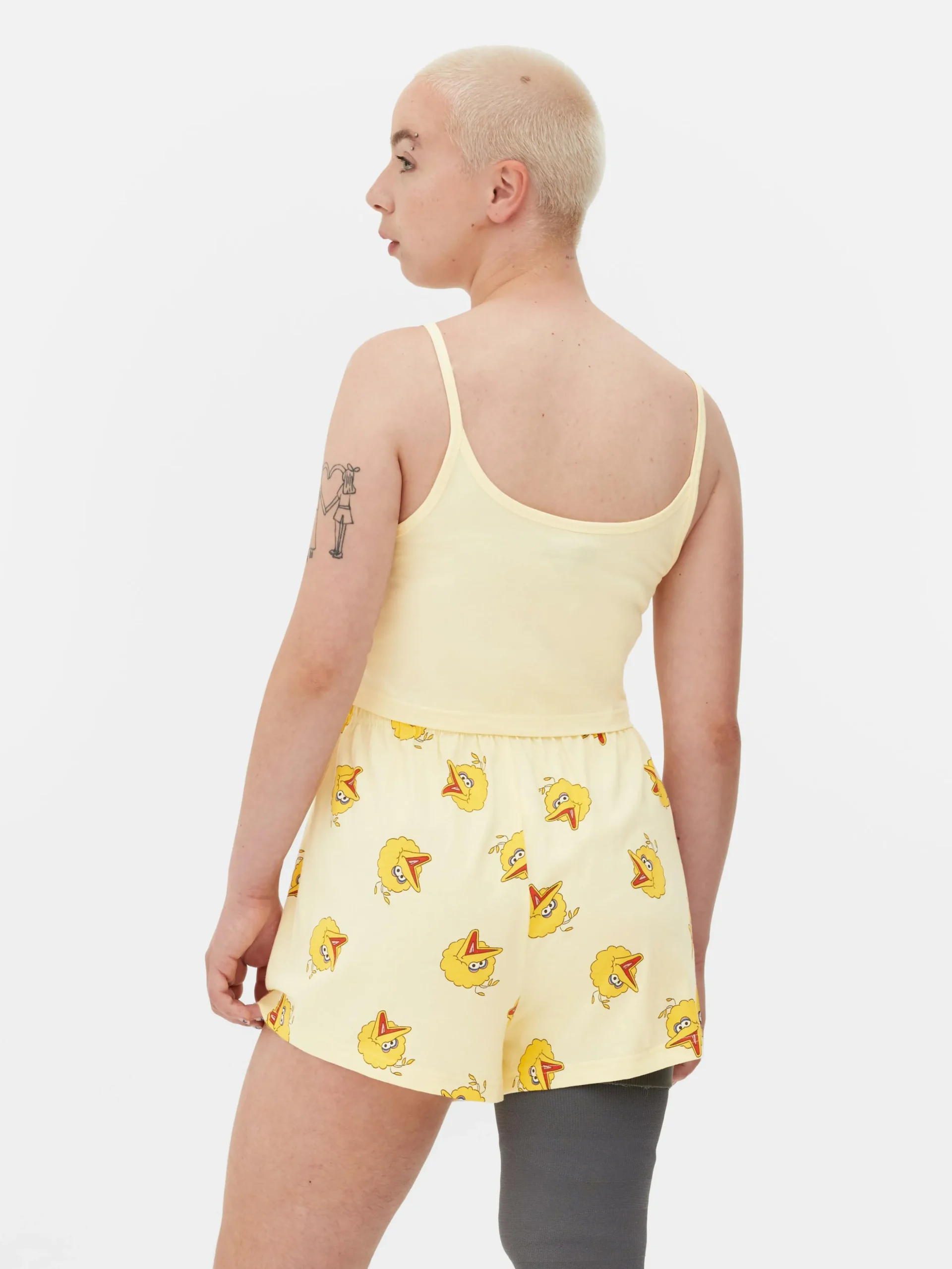 Pijama Corto De Barrio Sésamo