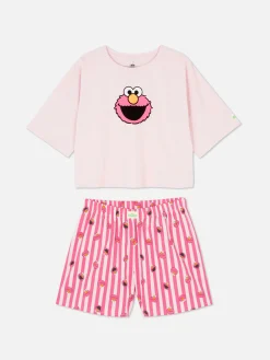 Pijama Corto De Barrio Sésamo