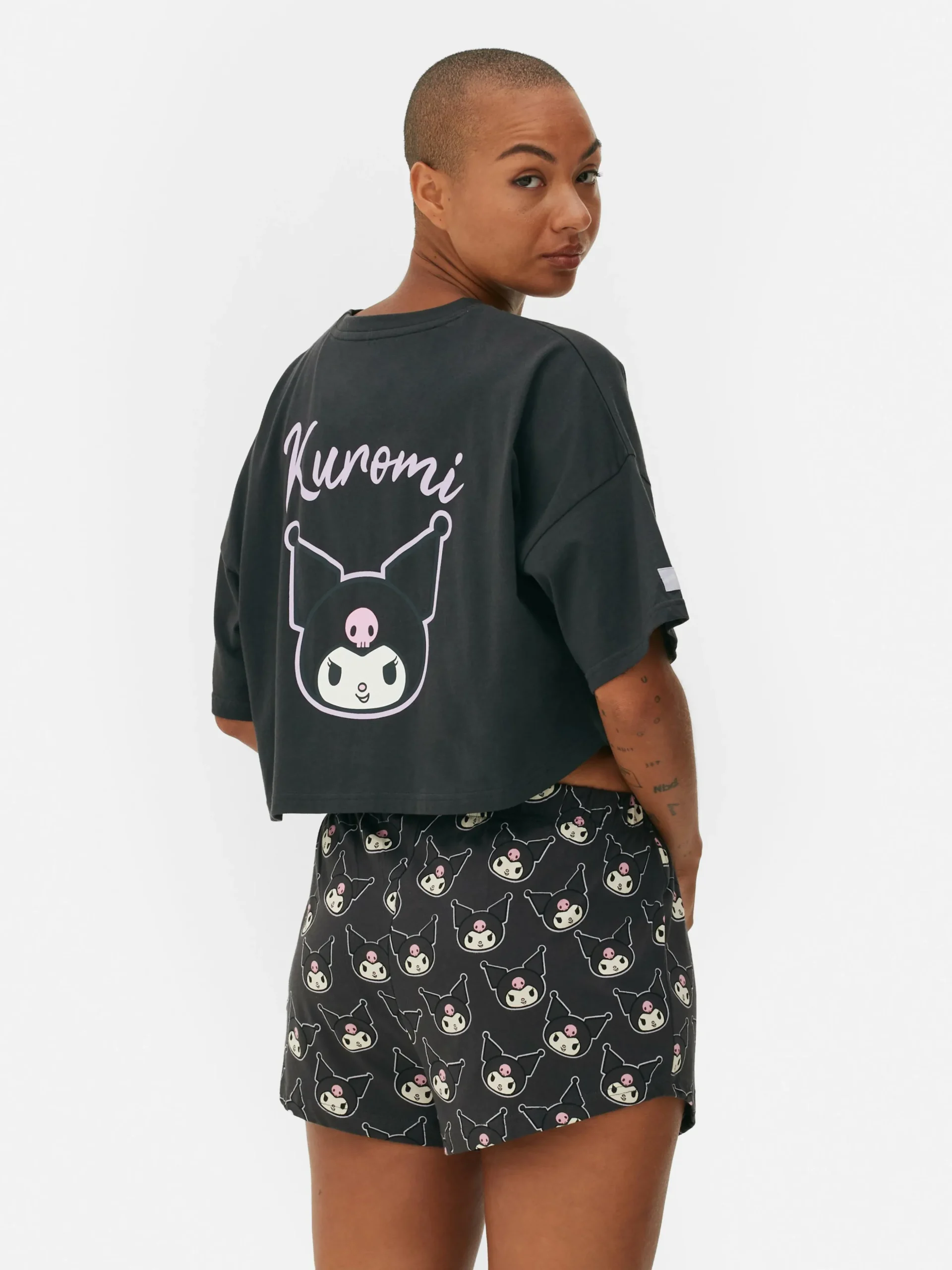 Pijama Corto De Kuromi De Hello Kitty