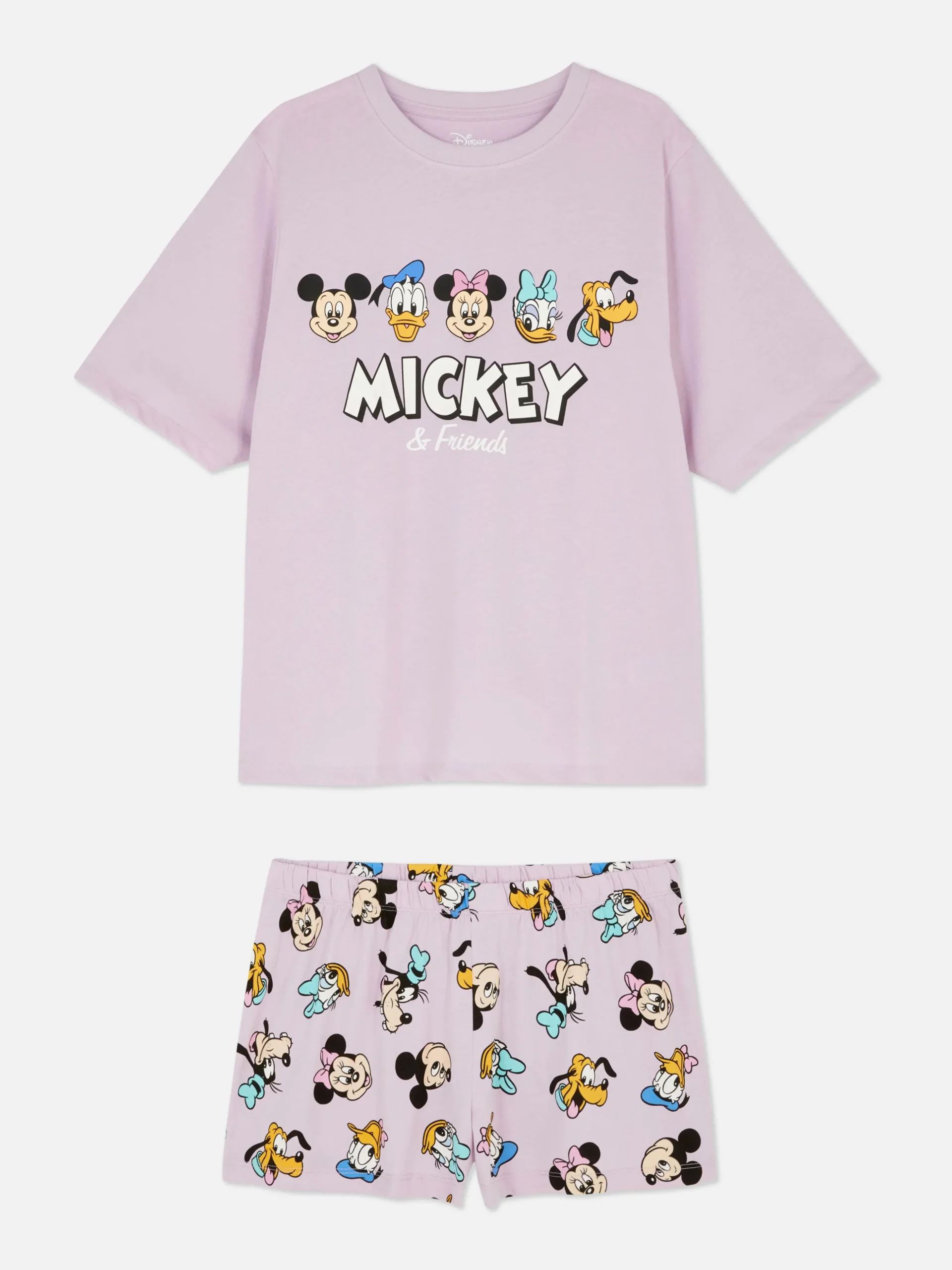 Pijama Corto De Mickey Mouse & Friends De Disney