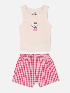 Pijama Corto Del 50.º Aniversario De Hello Kitty