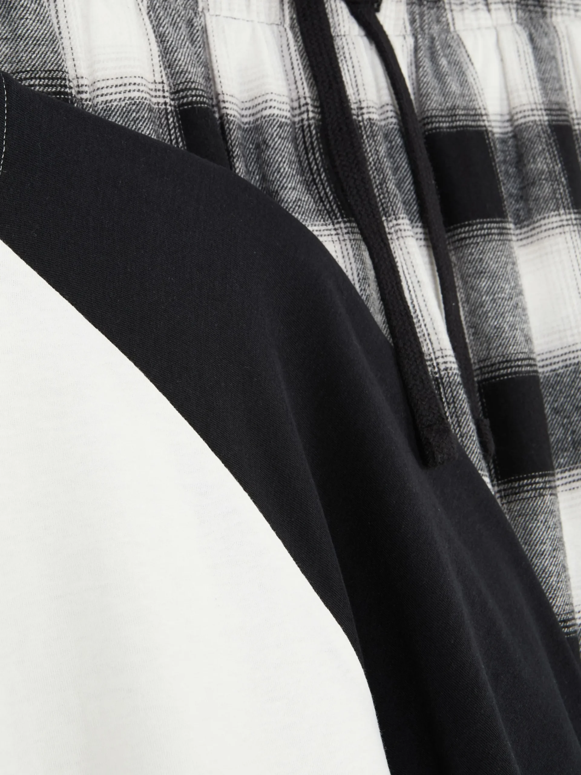 Pijama De Algodón Cepillado A Cuadros