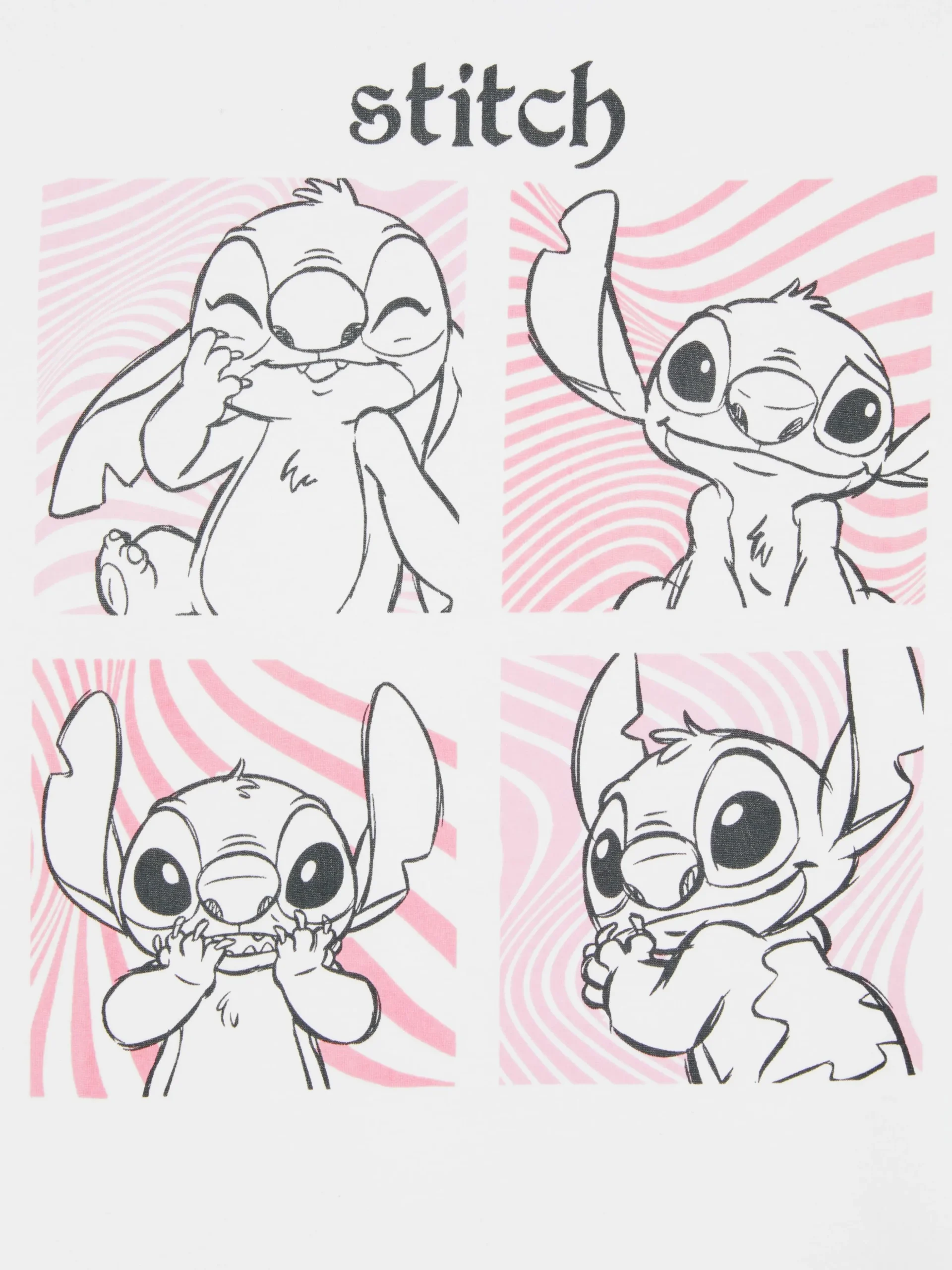 Pijama De Manga Corta Con Personajes De Disney