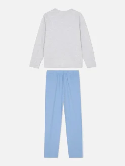 Pijama De Manga Larga De Stitch De Disney