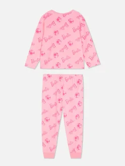 Pijama En Tejido Minky De Barbie