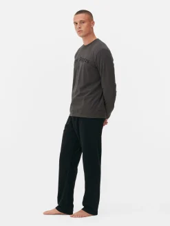 Pijama Largo Con Estampado «Los Angeles»