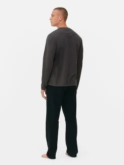 Pijama Largo Con Estampado «Los Angeles»