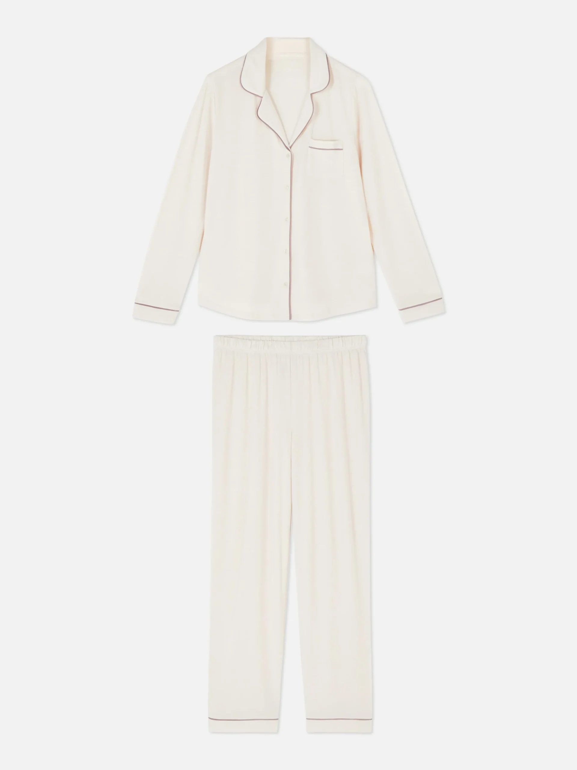 Pijama Largo De Corte Boyfriend