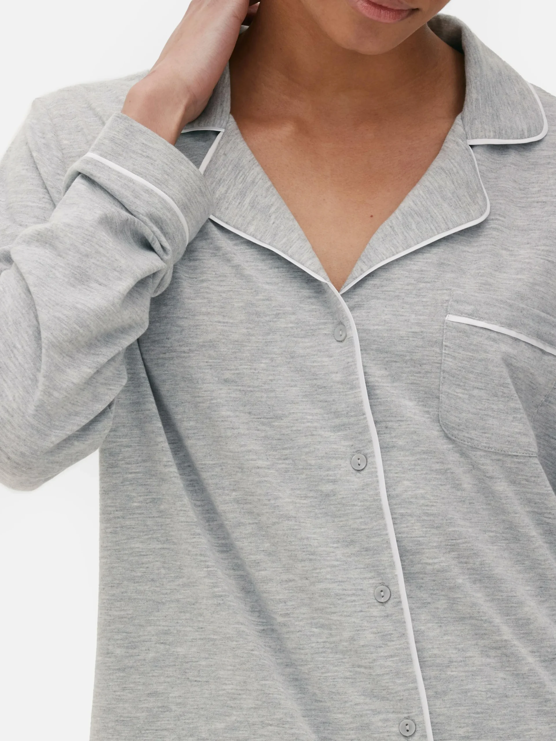 Pijama Largo De Corte Boyfriend