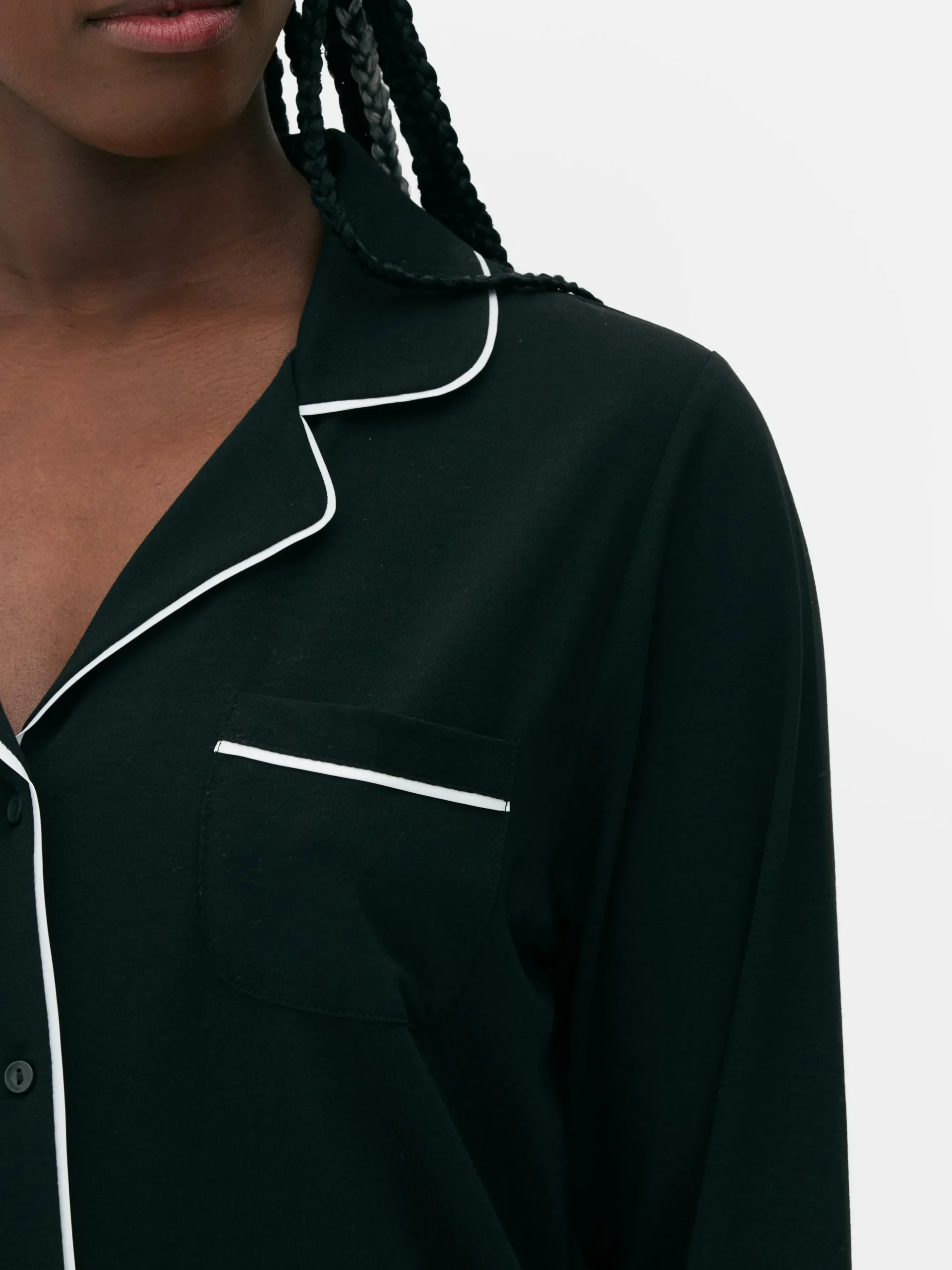 Pijama Largo De Corte Boyfriend