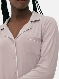 Pijama Largo De Corte Boyfriend