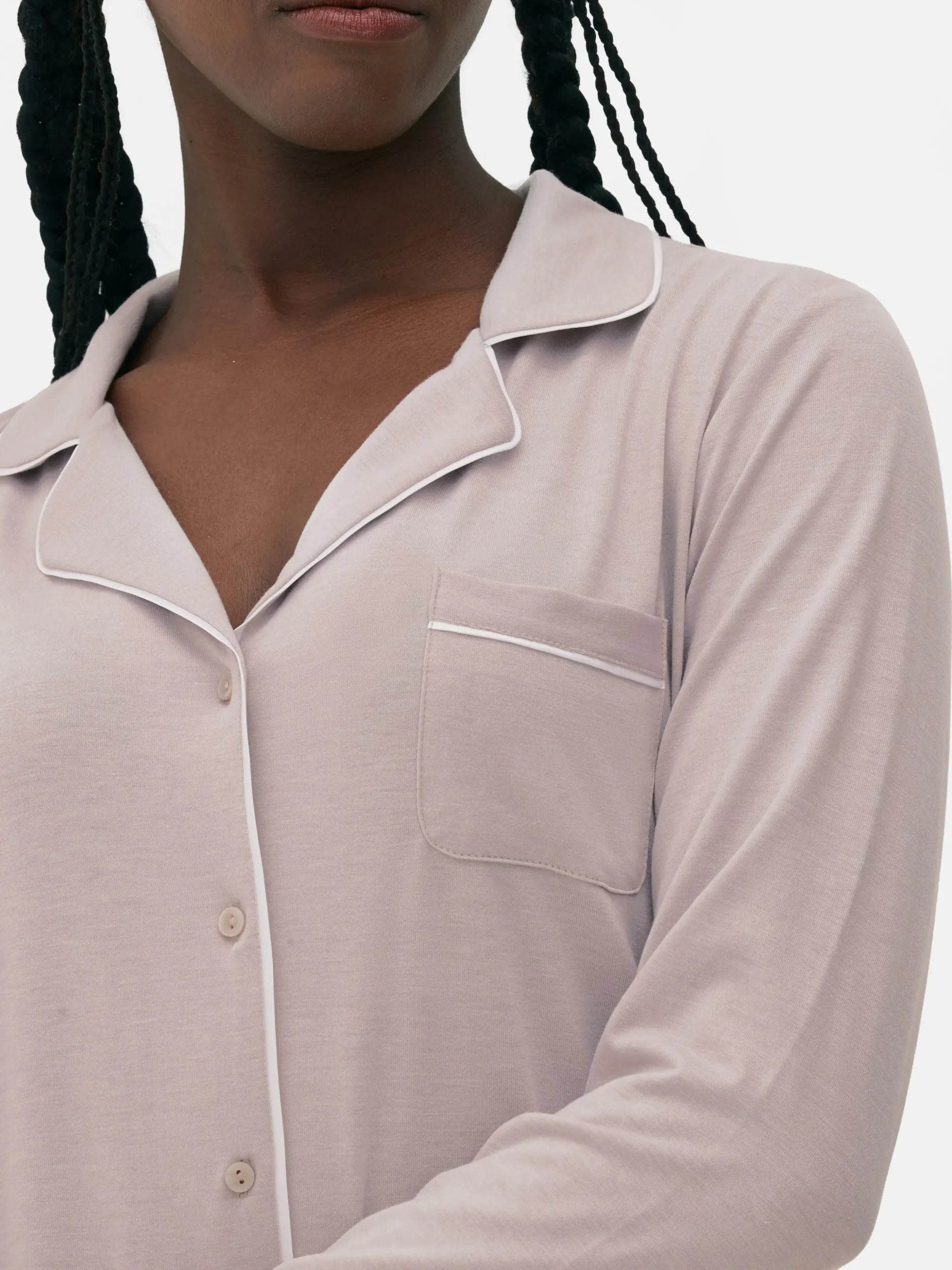 Pijama Largo De Corte Boyfriend