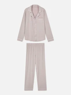 Pijama Largo De Corte Boyfriend