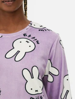 Pijama Polar De Manga Larga De Miffy