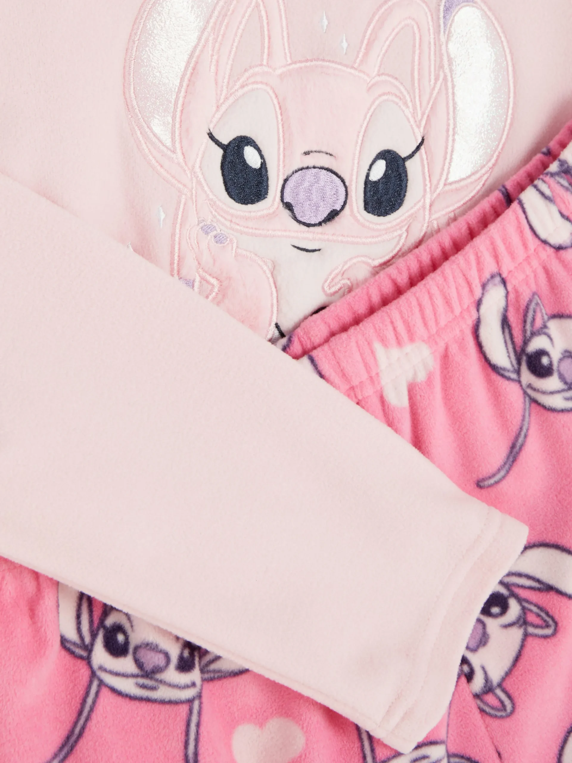 Pijama Polar De Ángel De Stitch De Disney