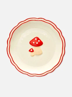 Plato Pequeño En Forma De Seta