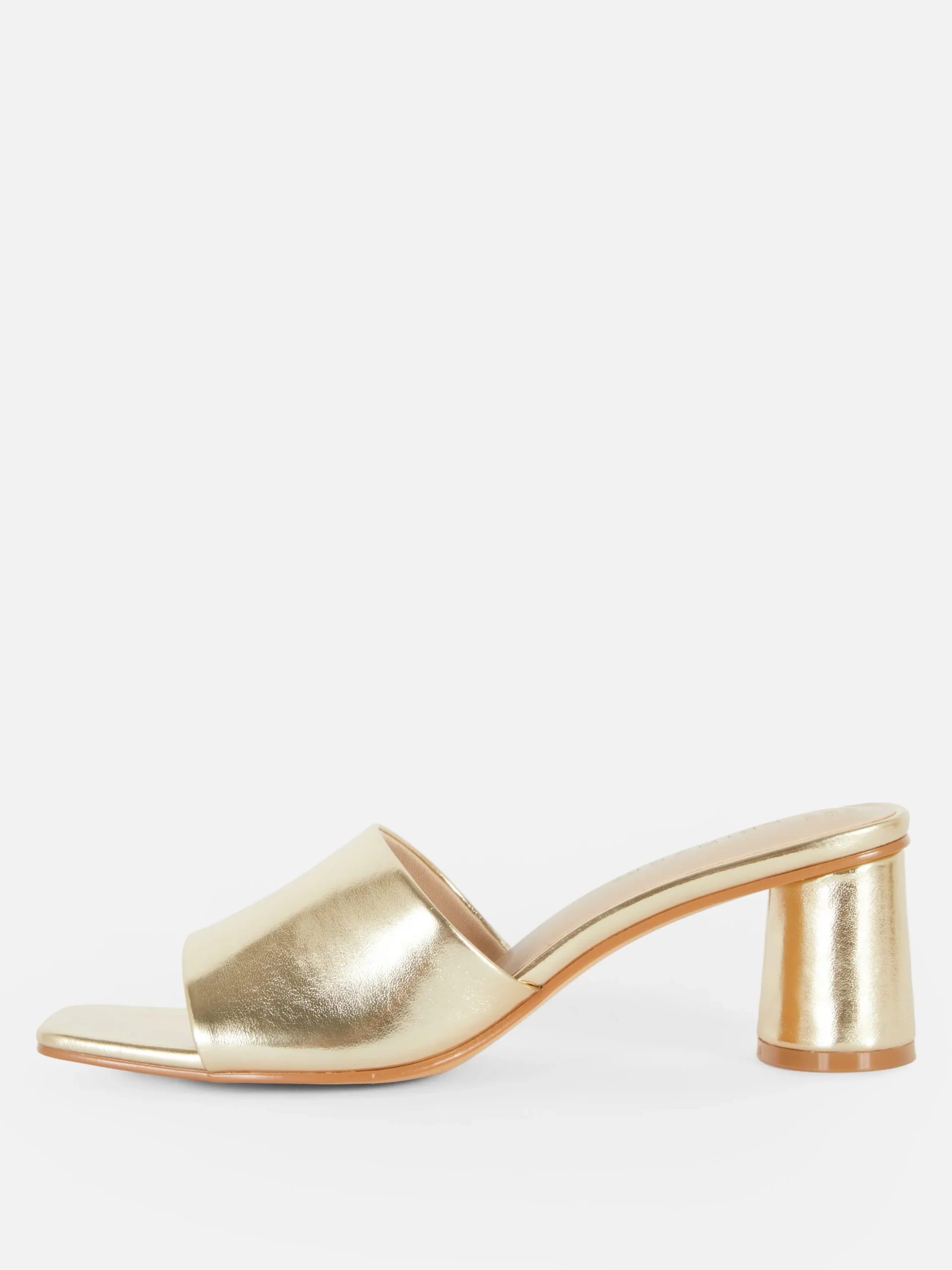 Sandalias De Tacón Grueso