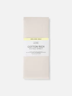 Sábana Bajera Ajustable Para Cama Individual