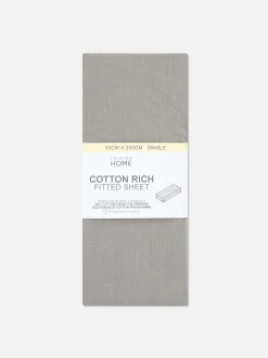 Sábana Bajera Ajustable Para Cama Individual