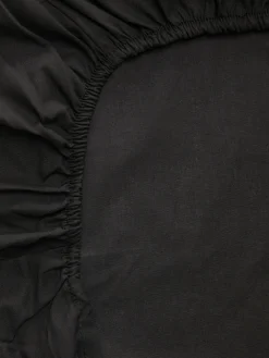 Sábana Bajera De Algodón Para Cama King