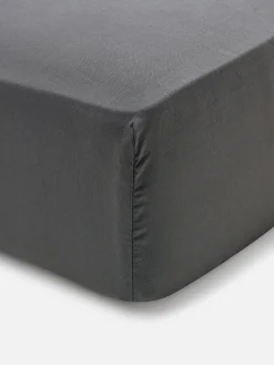 Sábana Bajera De Algodón Para Cama King