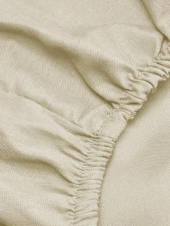 Sábana Bajera De Algodón Para Cama Super King