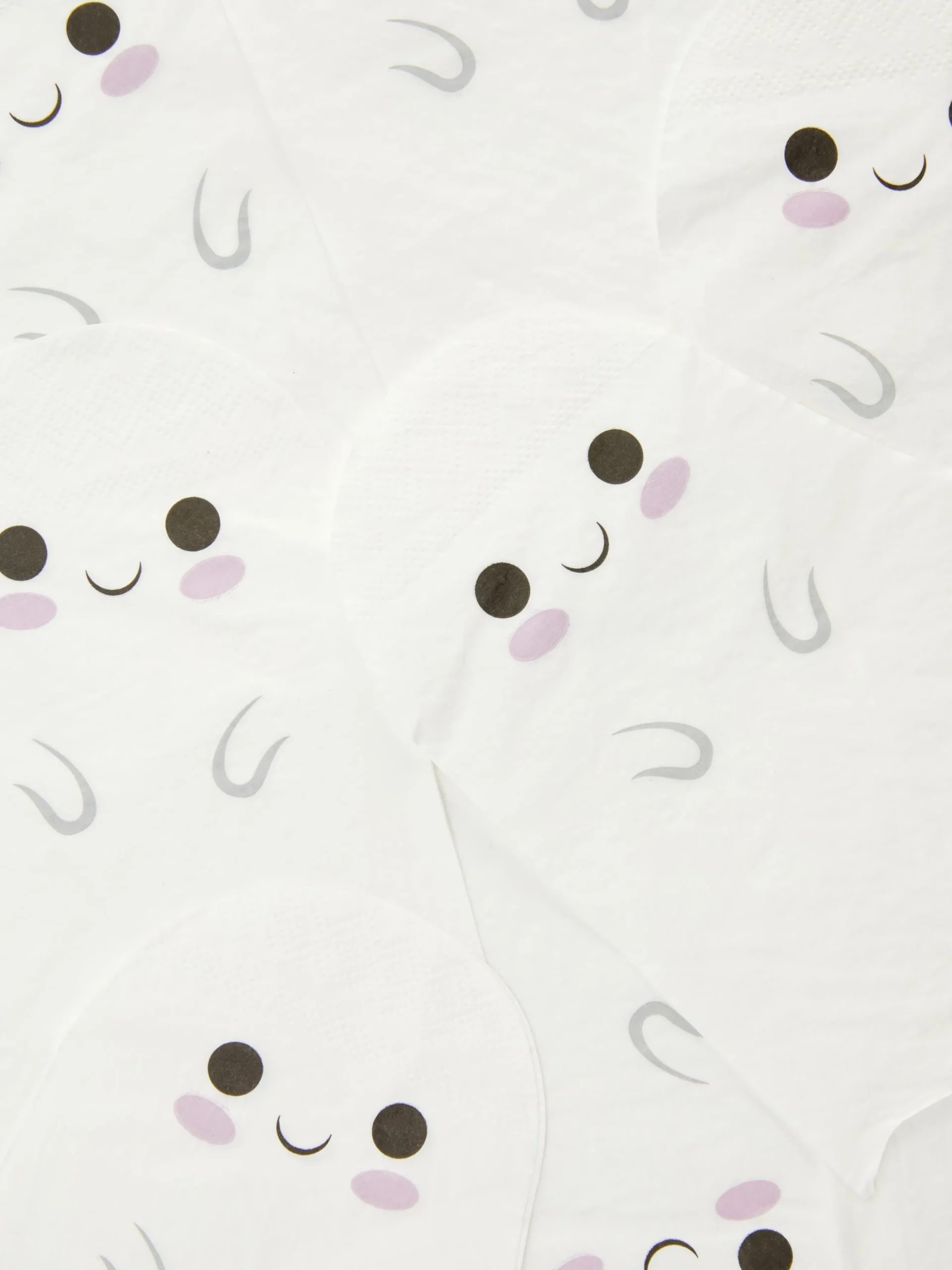 Servilletas De Papel Con Forma De Fantasma