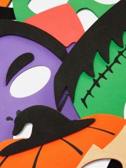 Set De 4 Máscaras De Halloween