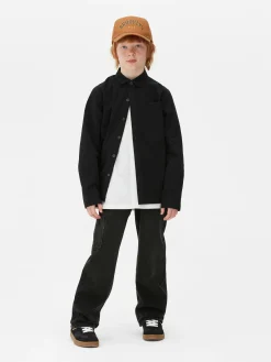 Set De Camisa De Manga Larga Y Camiseta