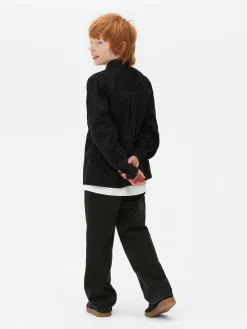 Set De Camisa De Manga Larga Y Camiseta