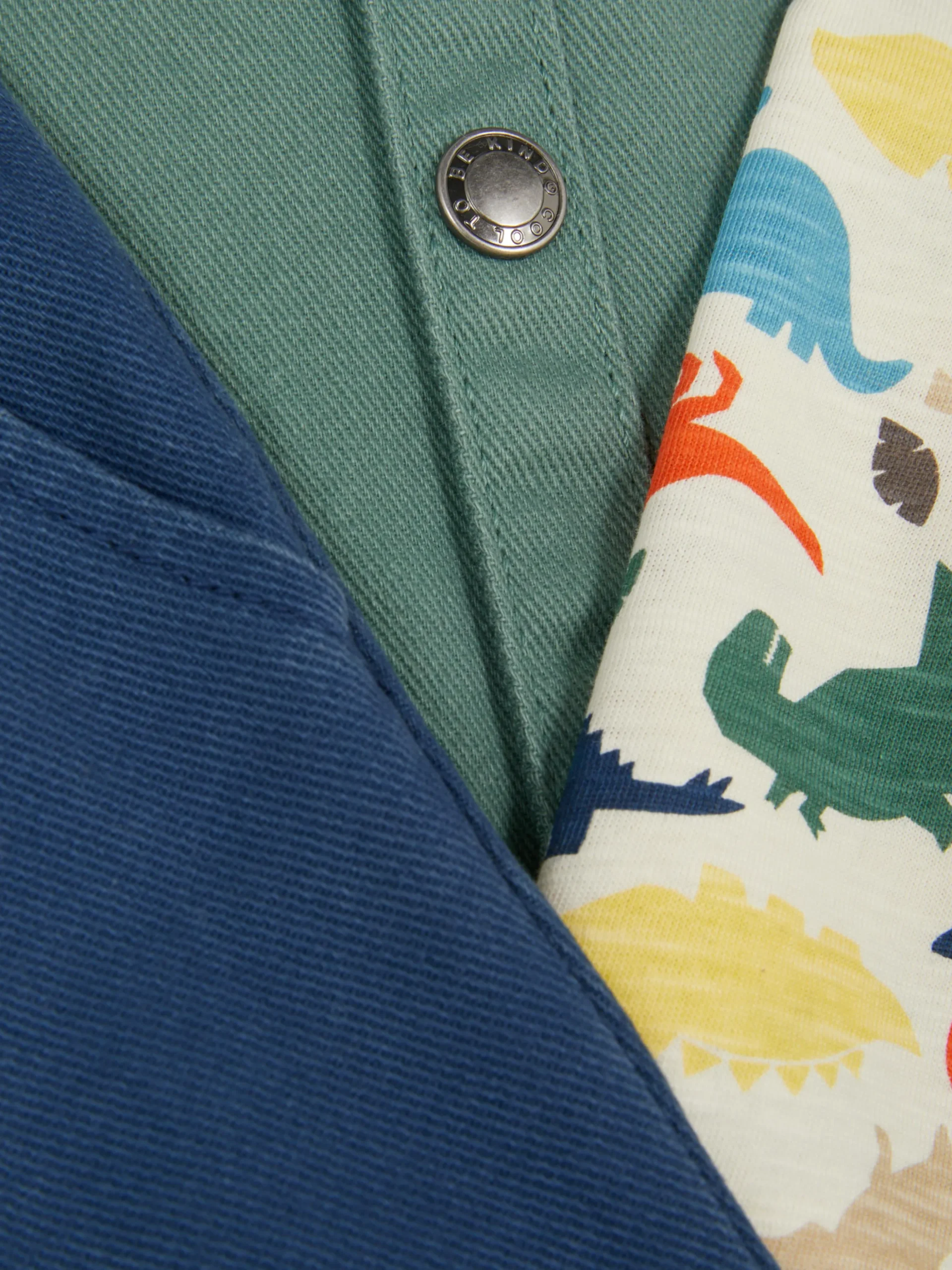 Set De Camisa-chaqueta, Chinos Y Camiseta De Dinos