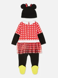 Set De Gorrito Y Pijama De Minnie Mouse De Disney