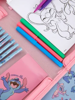 Set De Papelería De Stitch Y Ángel De Disney