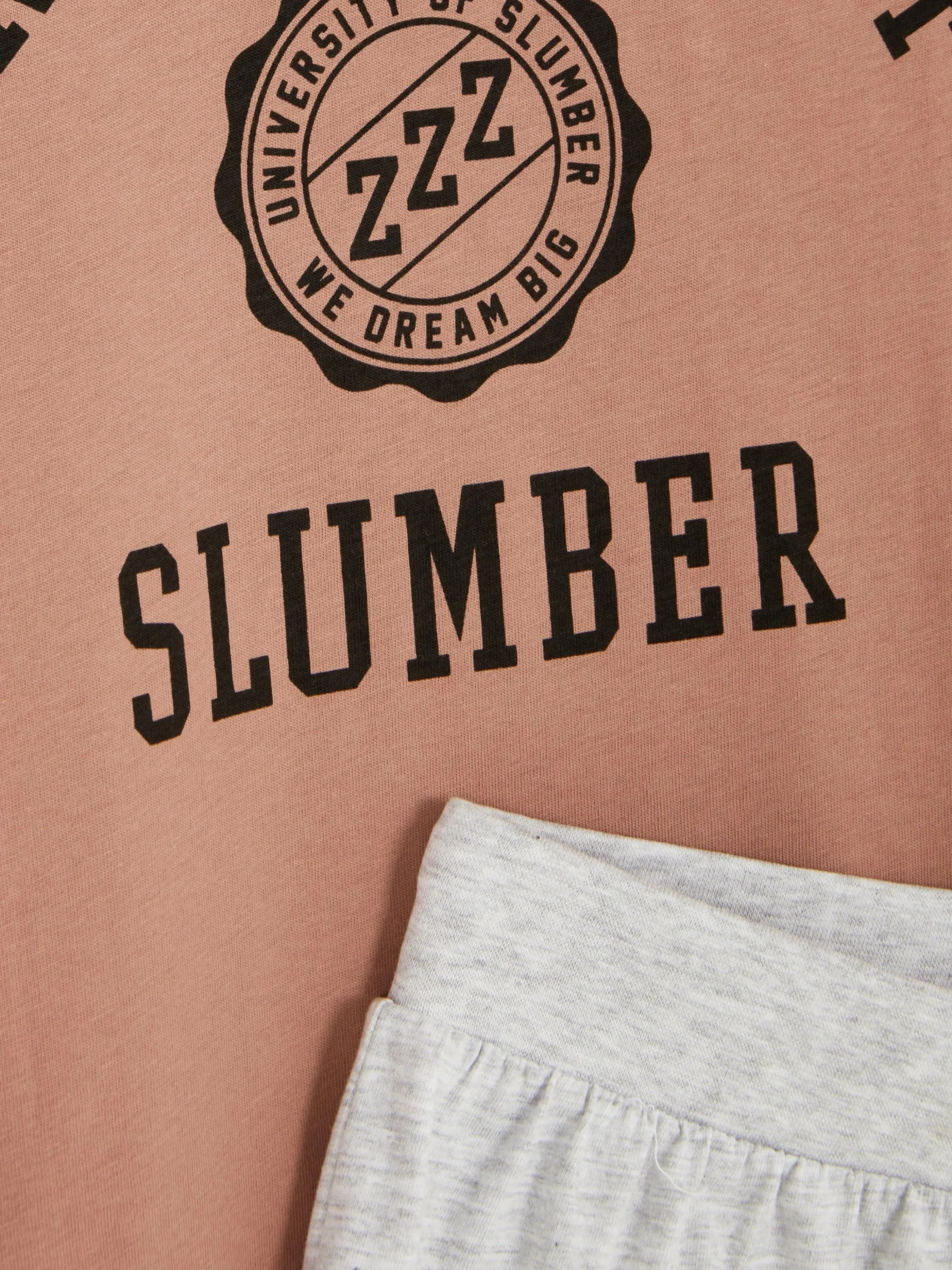 Set De Pijama De Pantalones Cortos Y Camiseta