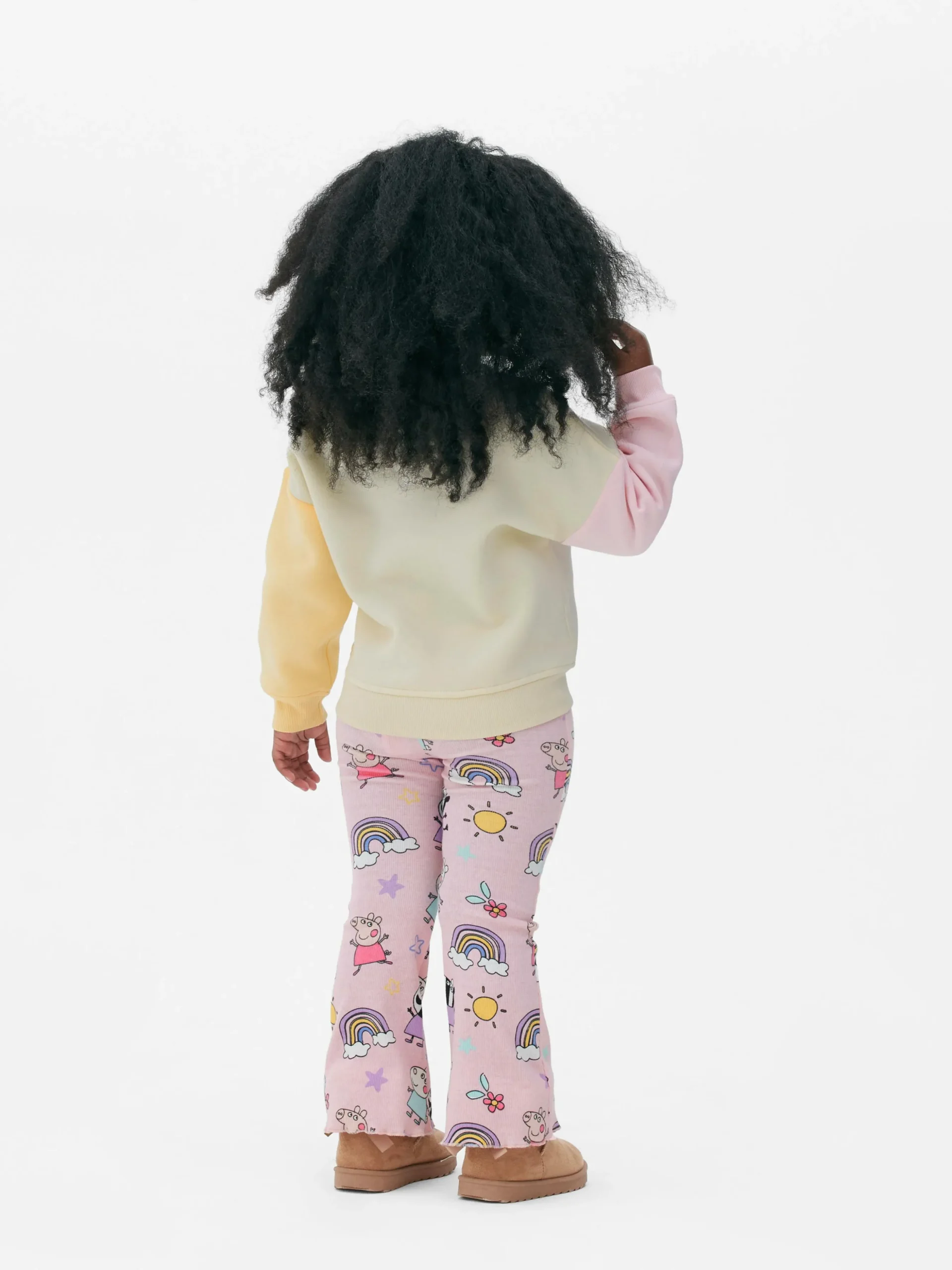 Set De Sudadera Y Leggings Acampanados De Peppa Pig