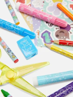 Set Para Colorear De Peppa Pig