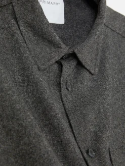 Sobrecamisa Con Bolsillo De Parche De Kem