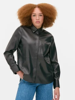 Sobrecamisa De Piel Sintética