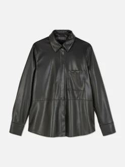 Sobrecamisa De Piel Sintética