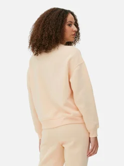 Sudadera Básica De Cuello Redondo