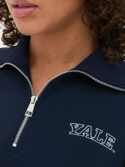 Sudadera Con 1/2 Cremallera Yale