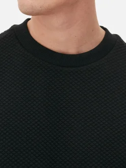 Sudadera Con Acolchado De Rombos