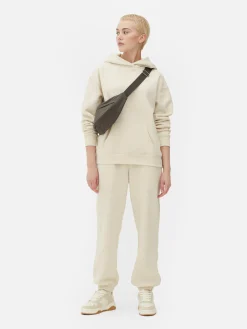 Sudadera Con Capucha Básica Sin Cierre