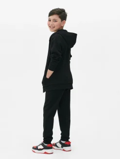 Sudadera Con Capucha, Cremallera Y Textura Para Niño