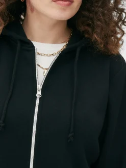 Sudadera Con Capucha Y Cremallera