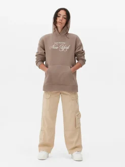 Sudadera Con Capucha Y Estampado Gráfico «New York»