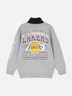 Sudadera Con Cremallera De Los Angeles Lakers