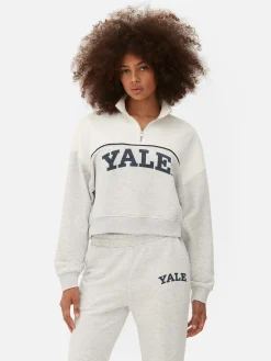 Sudadera Con Cremallera De Un Cuarto «Yale»