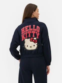 Sudadera Con Media Cremallera De Hello Kitty